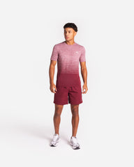 Gradient Seamless T-Shirt - Dark Carmine