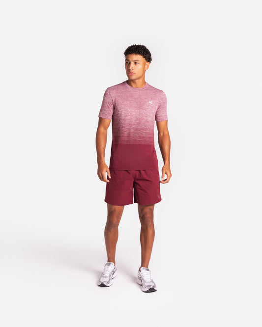Gradient Seamless Set - Dark Carmine