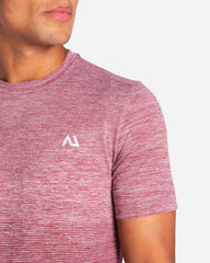 Gradient Seamless T-Shirt - Dark Carmine