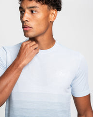 Gradient Seamless T-Shirt - Arctic Blue