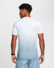 Gradient Seamless T-Shirt - Arctic Blue
