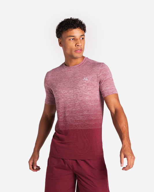 Gradient Seamless Set - Dark Carmine
