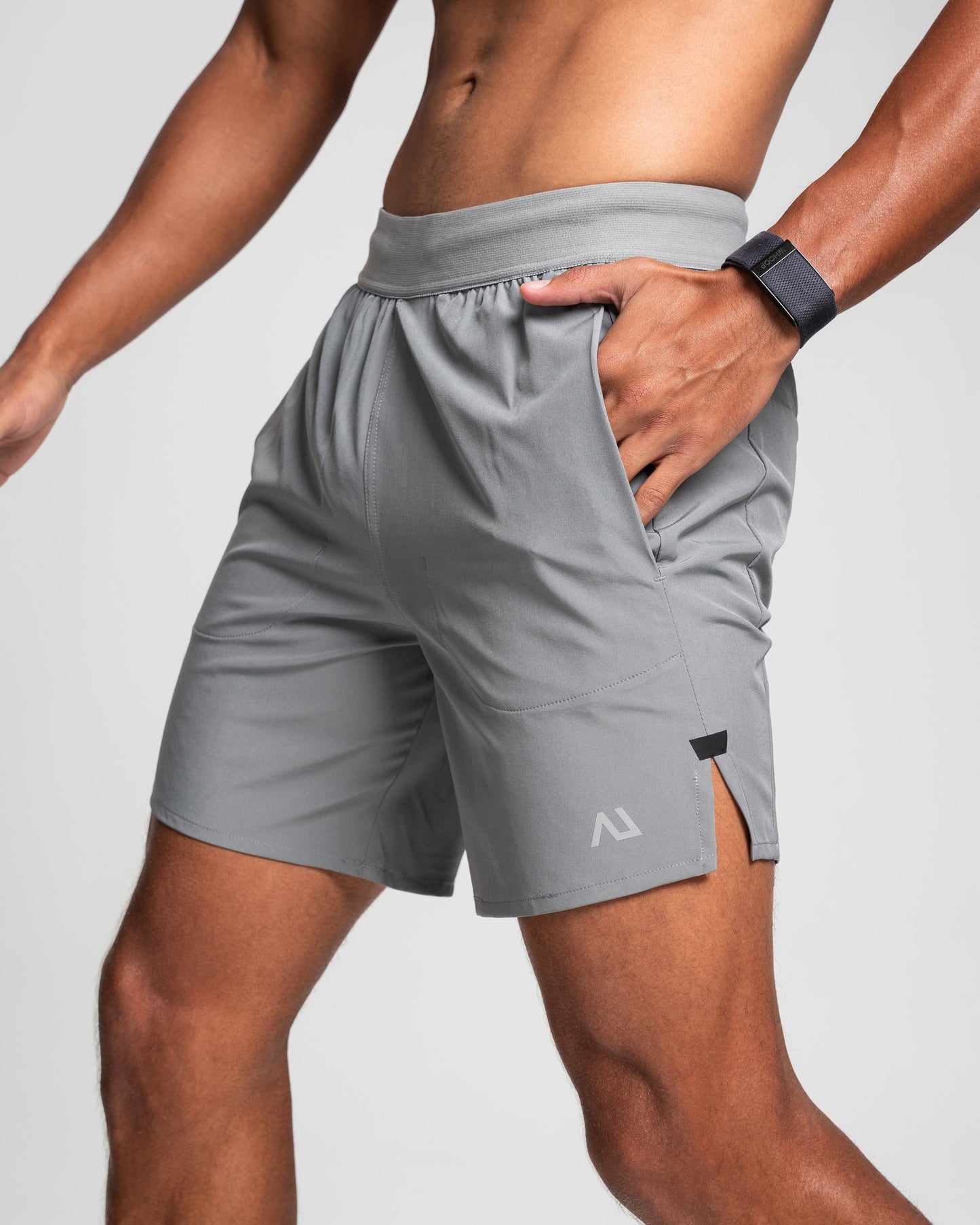 Hino Running Shorts - Grey