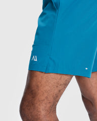 Pacer Short - Teal Blue