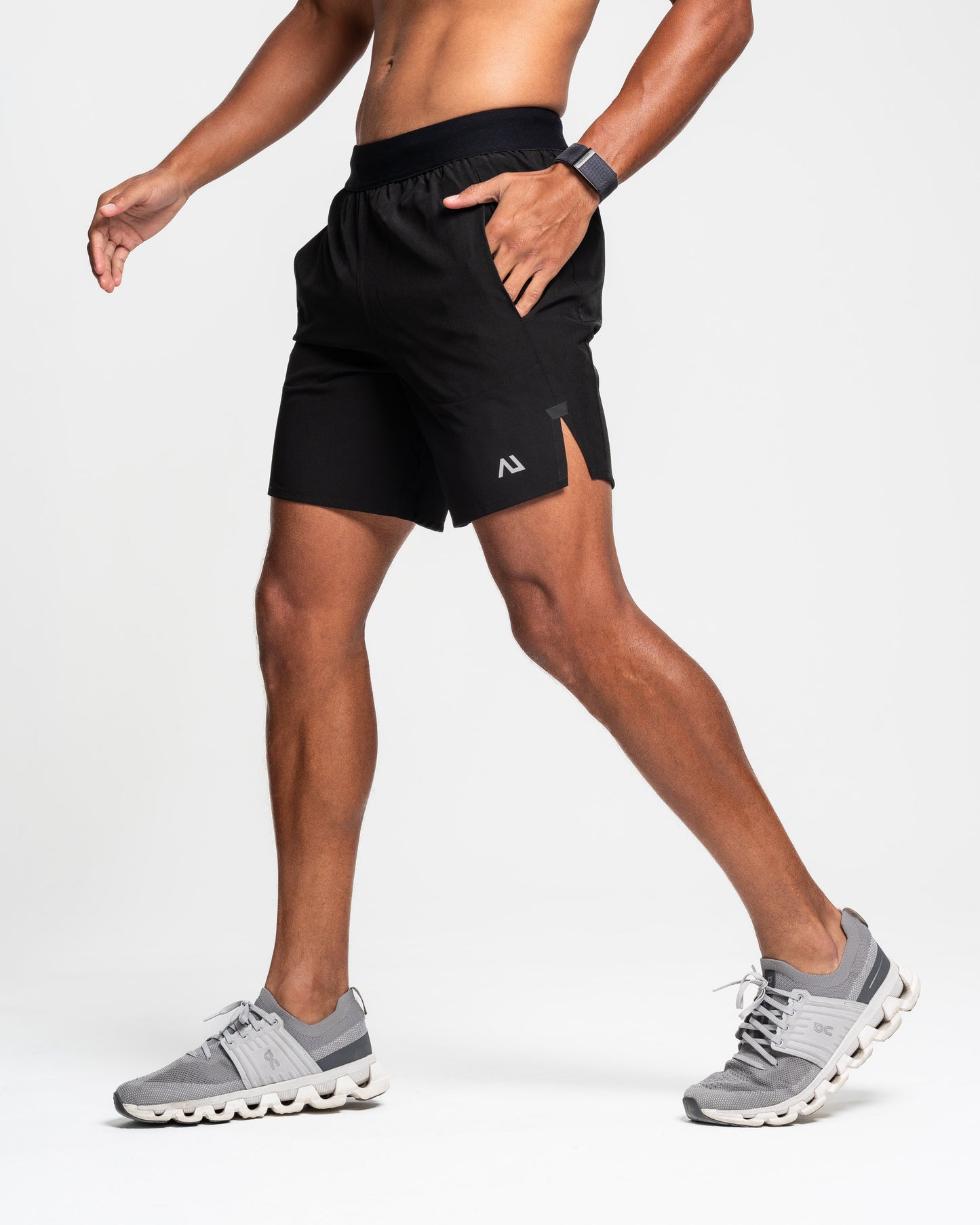 Hino Running Shorts - Black